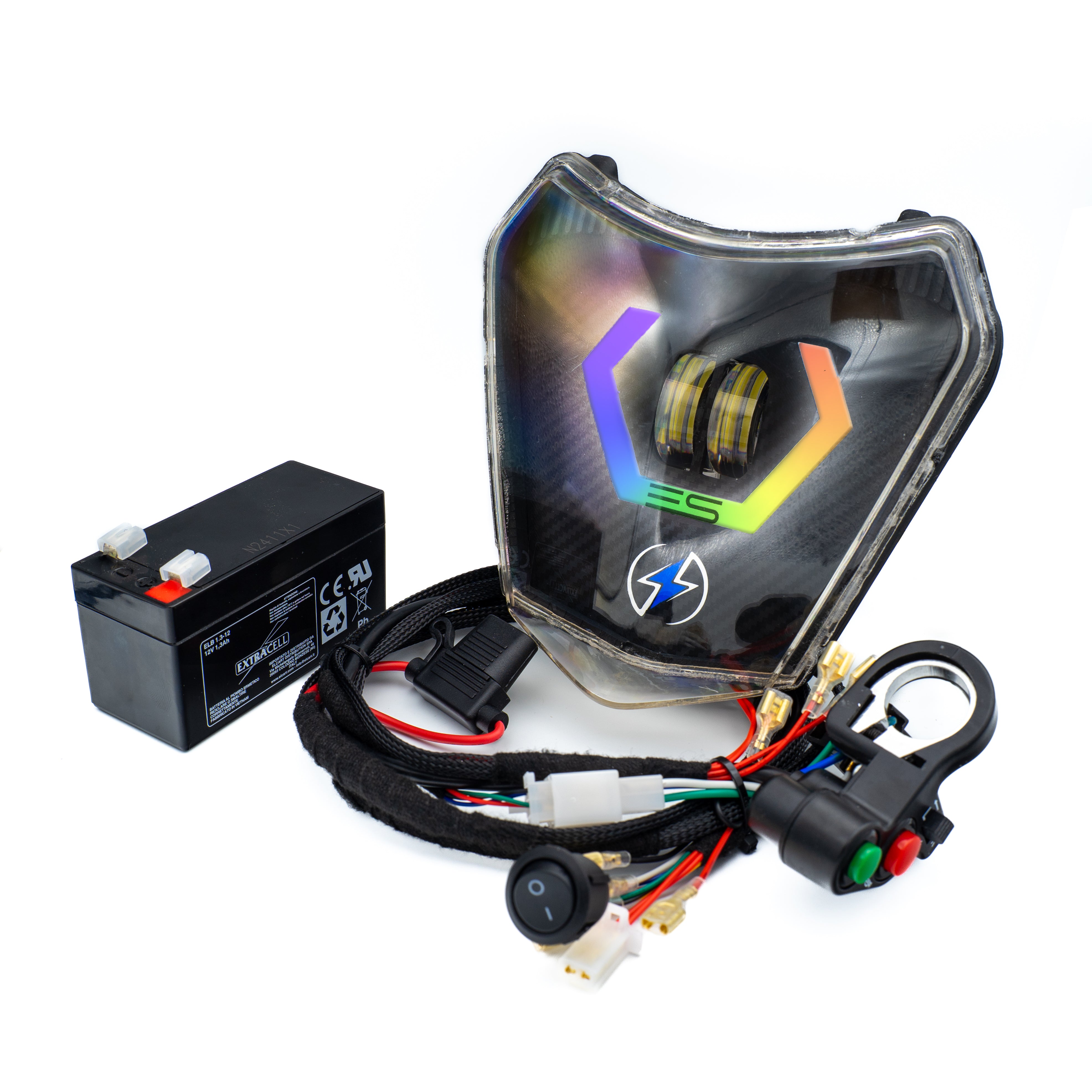 KTM Energy Hexagonal Headlight