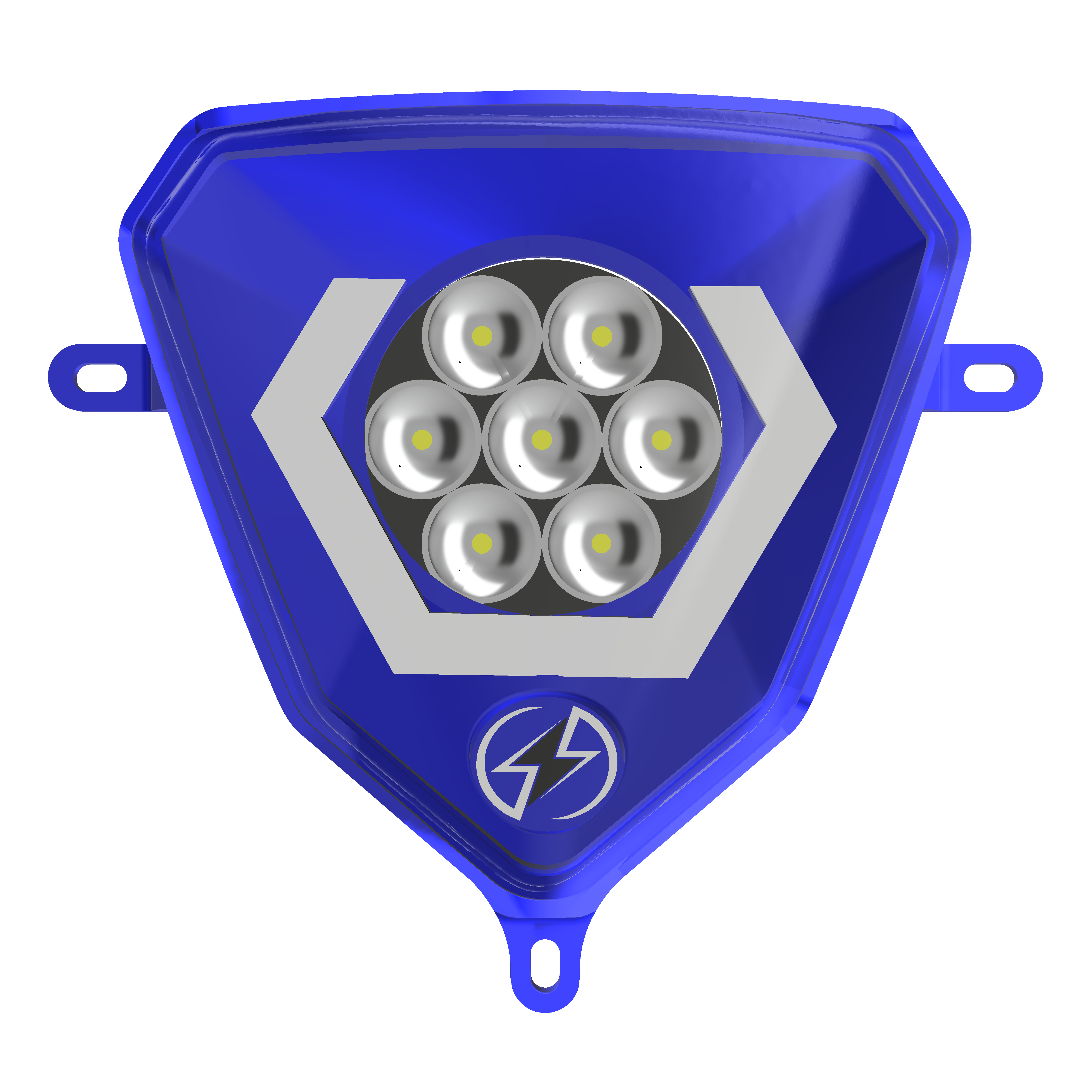 Faro 7 LED Energy Hexagonal Beta Bianco