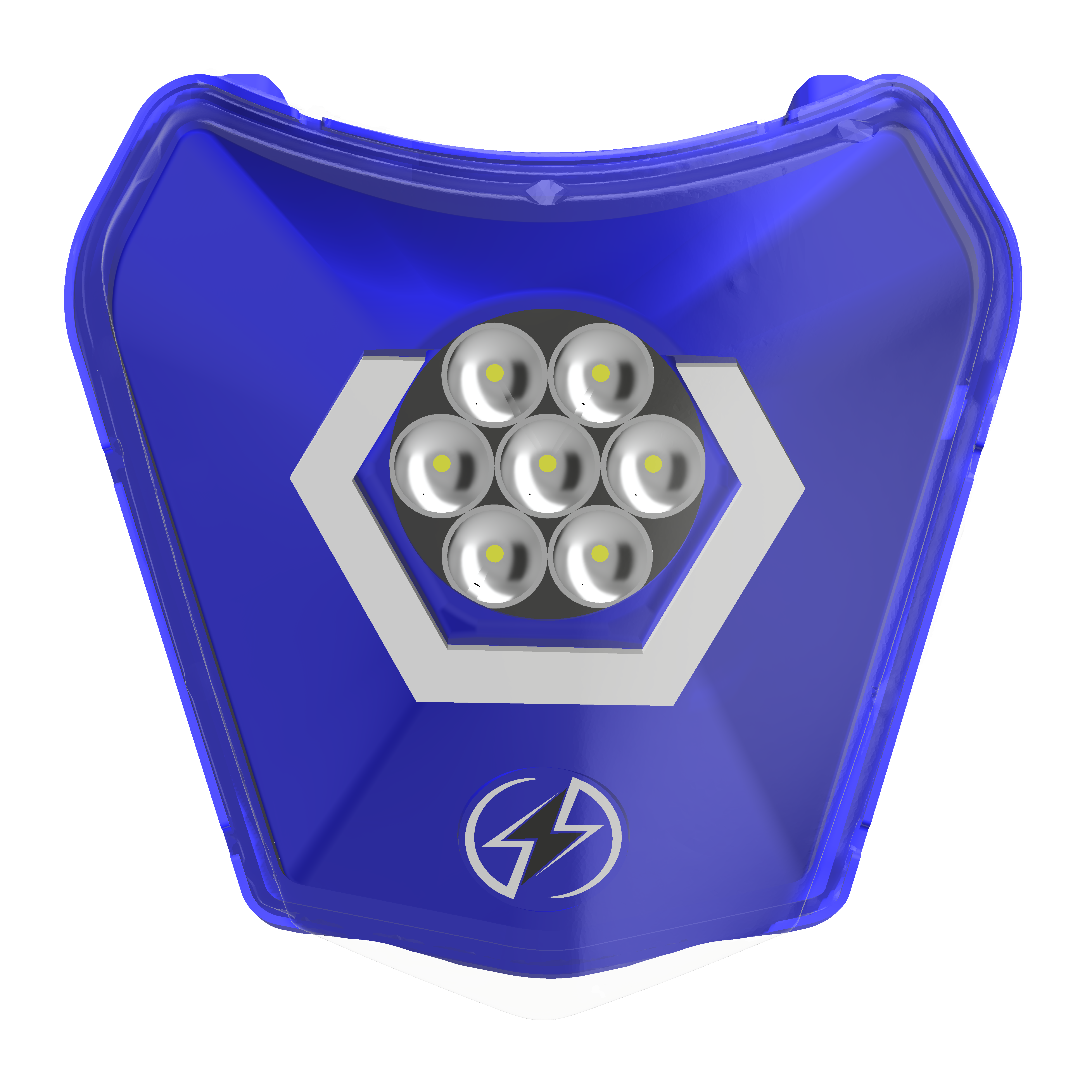 Faro 7 LED Energy Hexagonal KTM Bianco