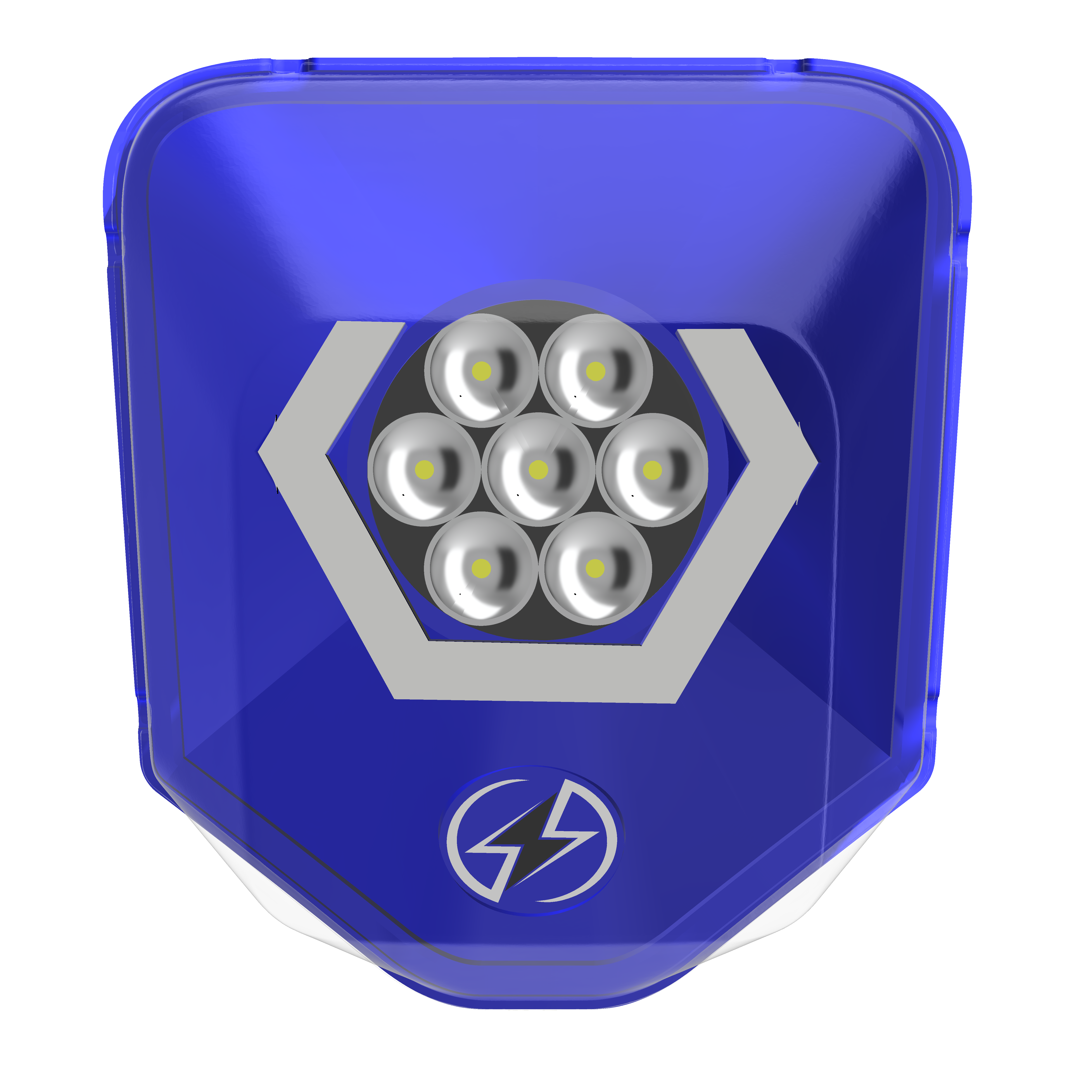 Faro 7 LED Energy Hexagonal HSQ Bianco