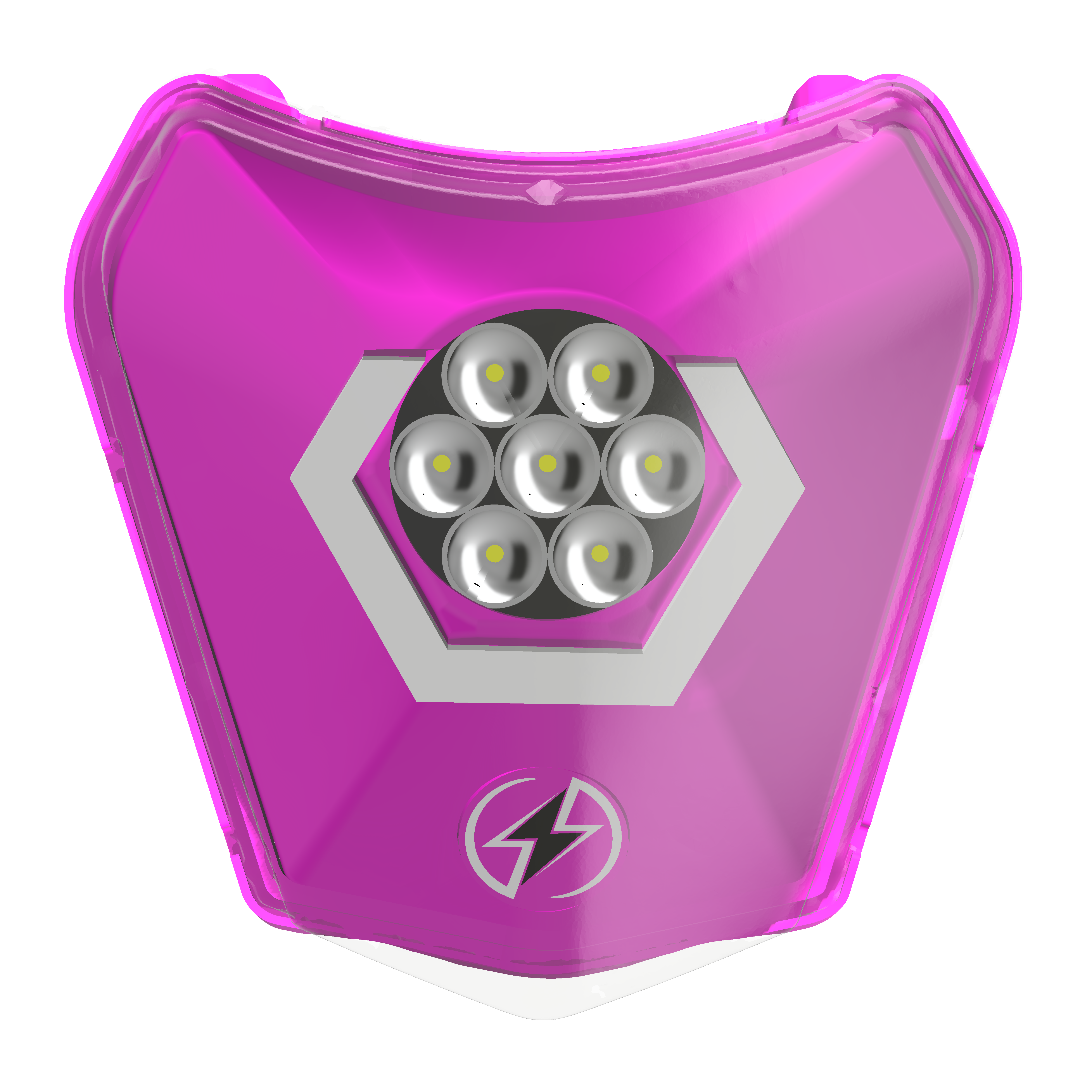 Faro 7 LED Energy Hexagonal KTM Bianco
