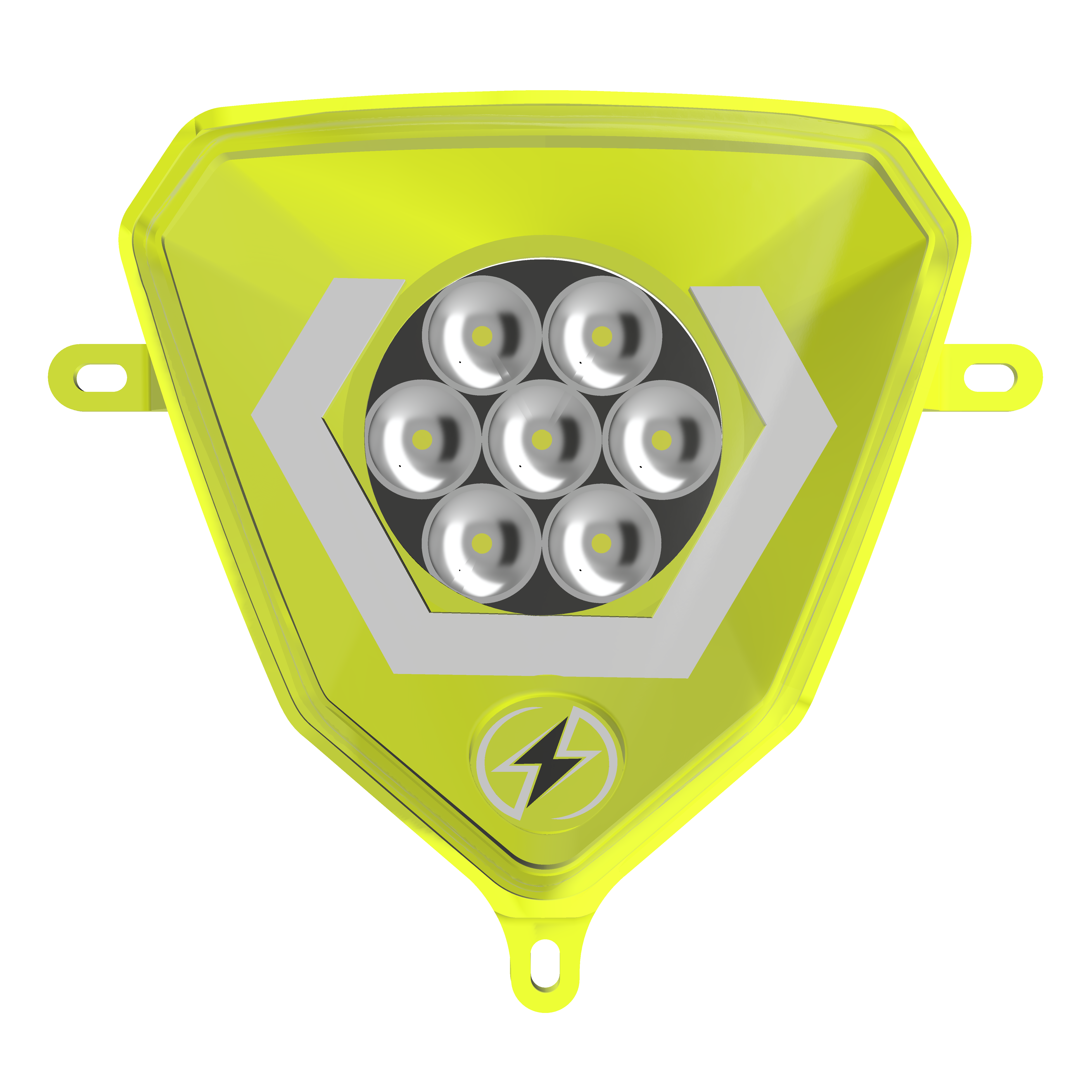 Faro 7 LED Energy Hexagonal Beta Bianco