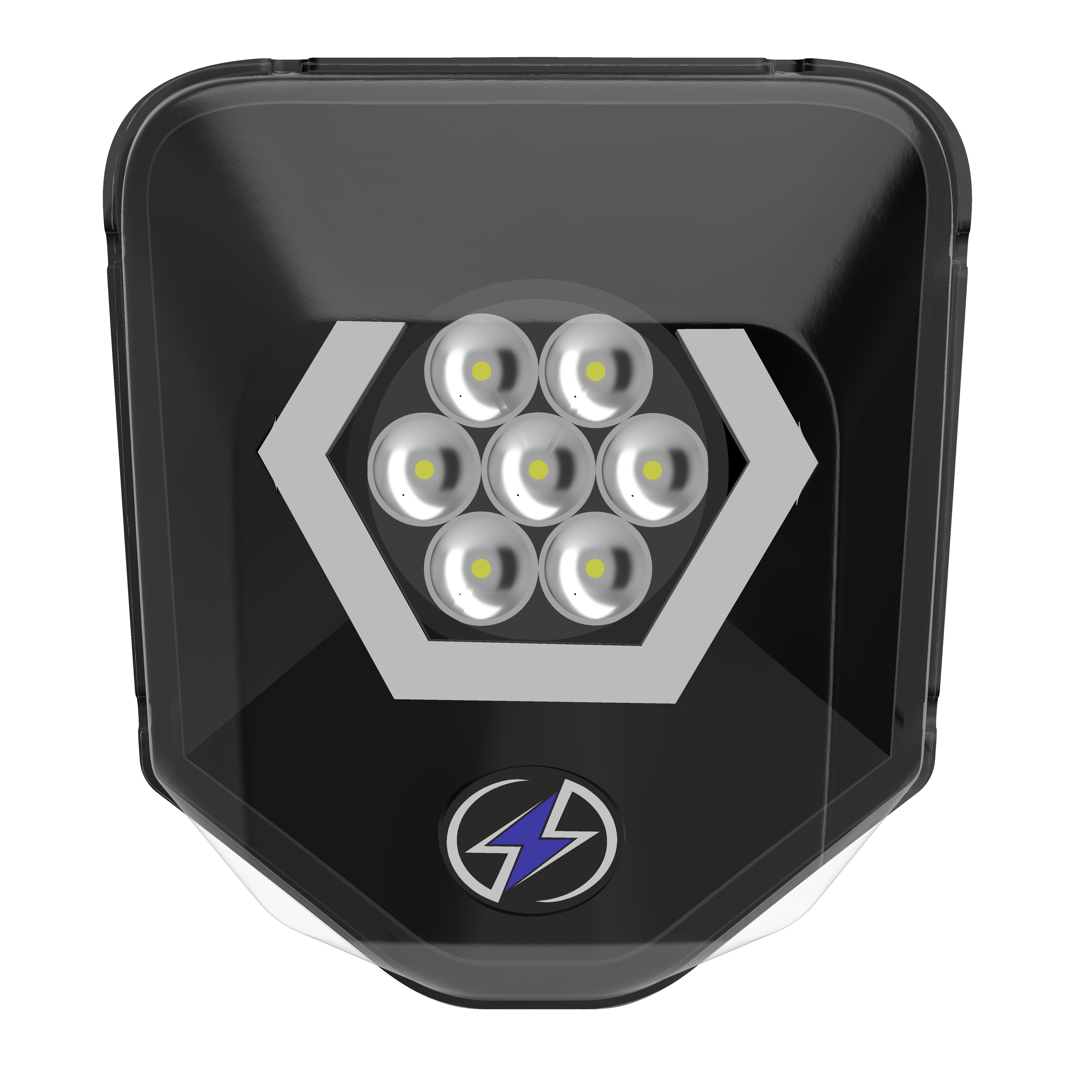 Faro 7 LED Energy Hexagonal HSQ Bianco
