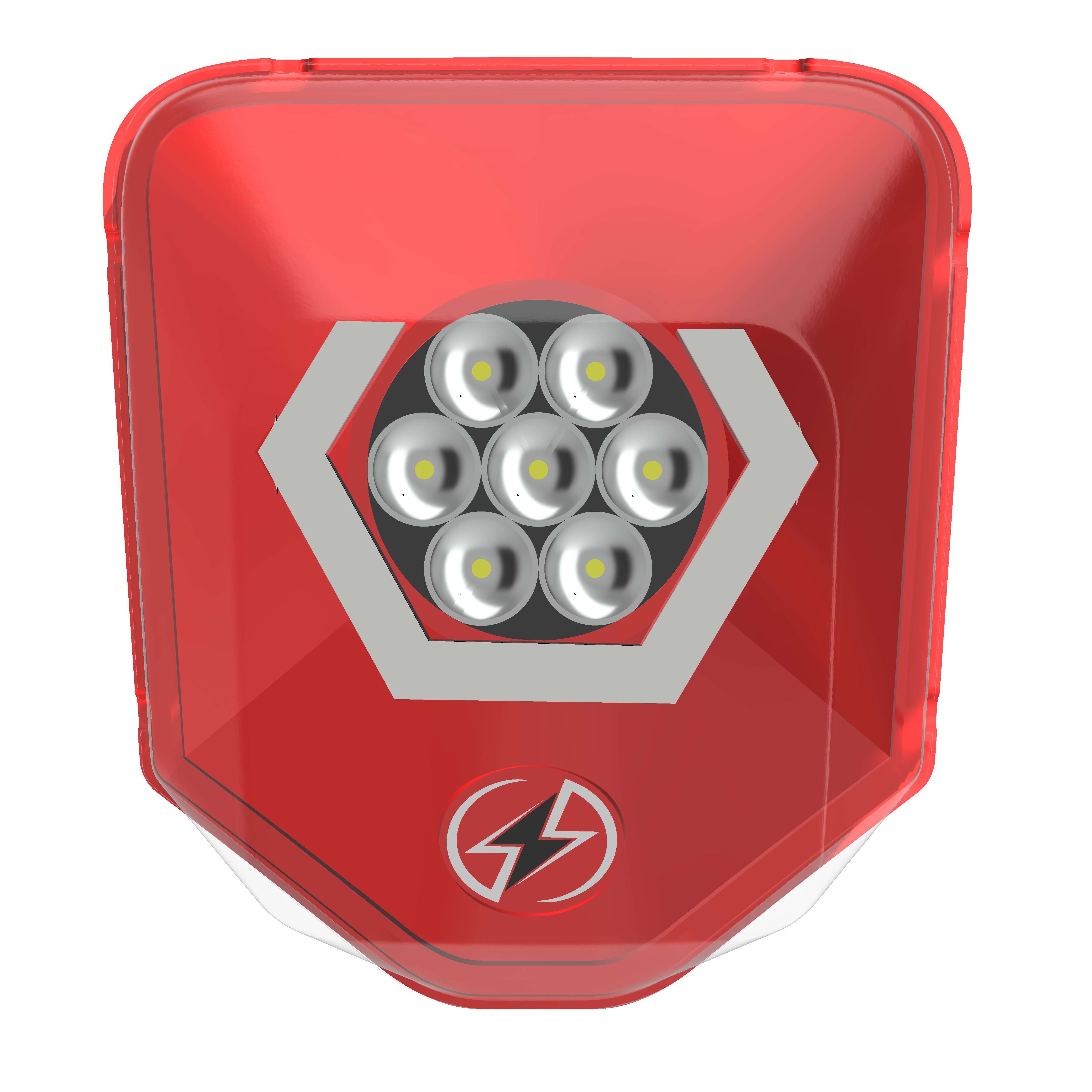 Faro 7 LED Energy Hexagonal HSQ Bianco