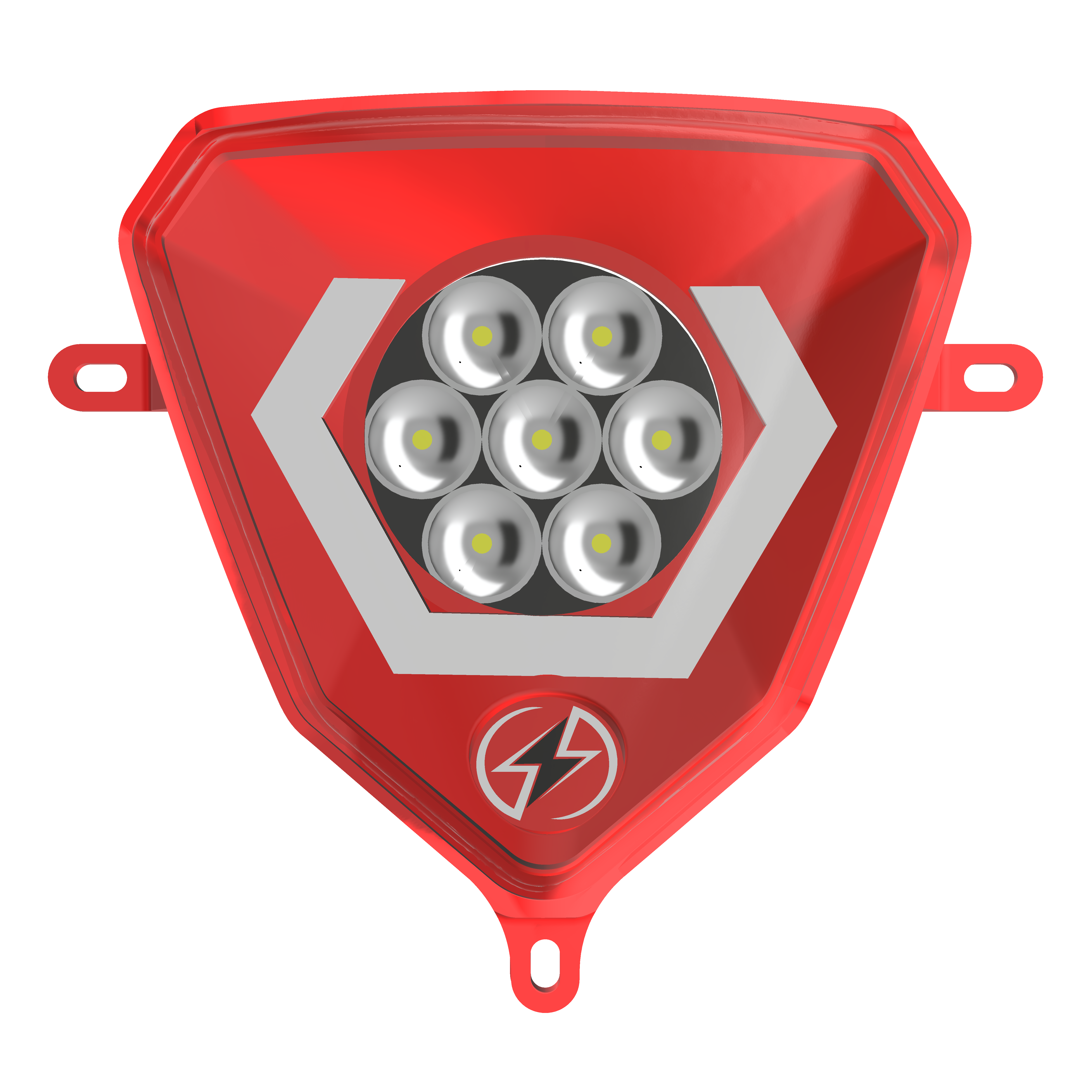 Faro 7 LED Energy Hexagonal Beta Bianco