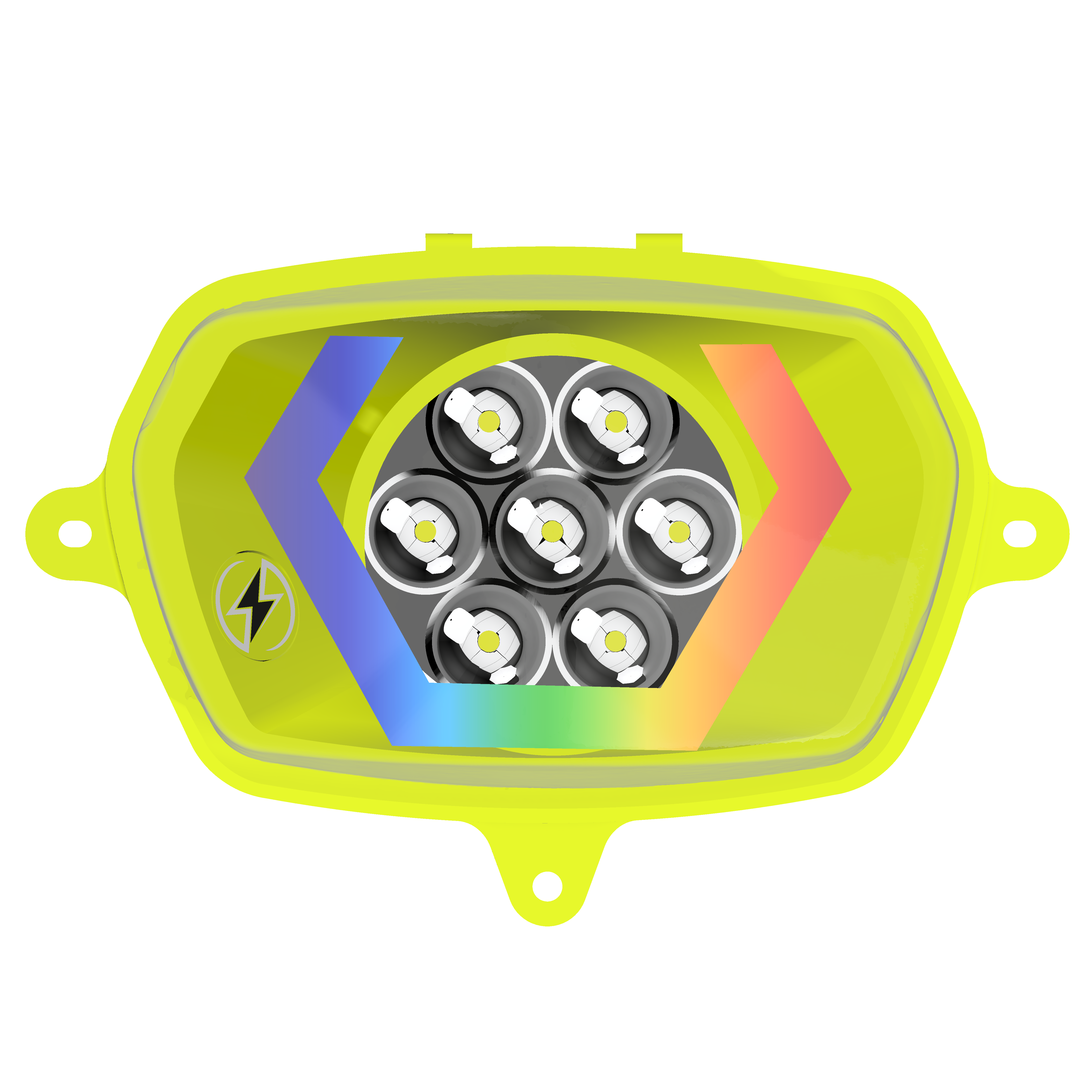 Faro 7 LED Energy Hexagonal