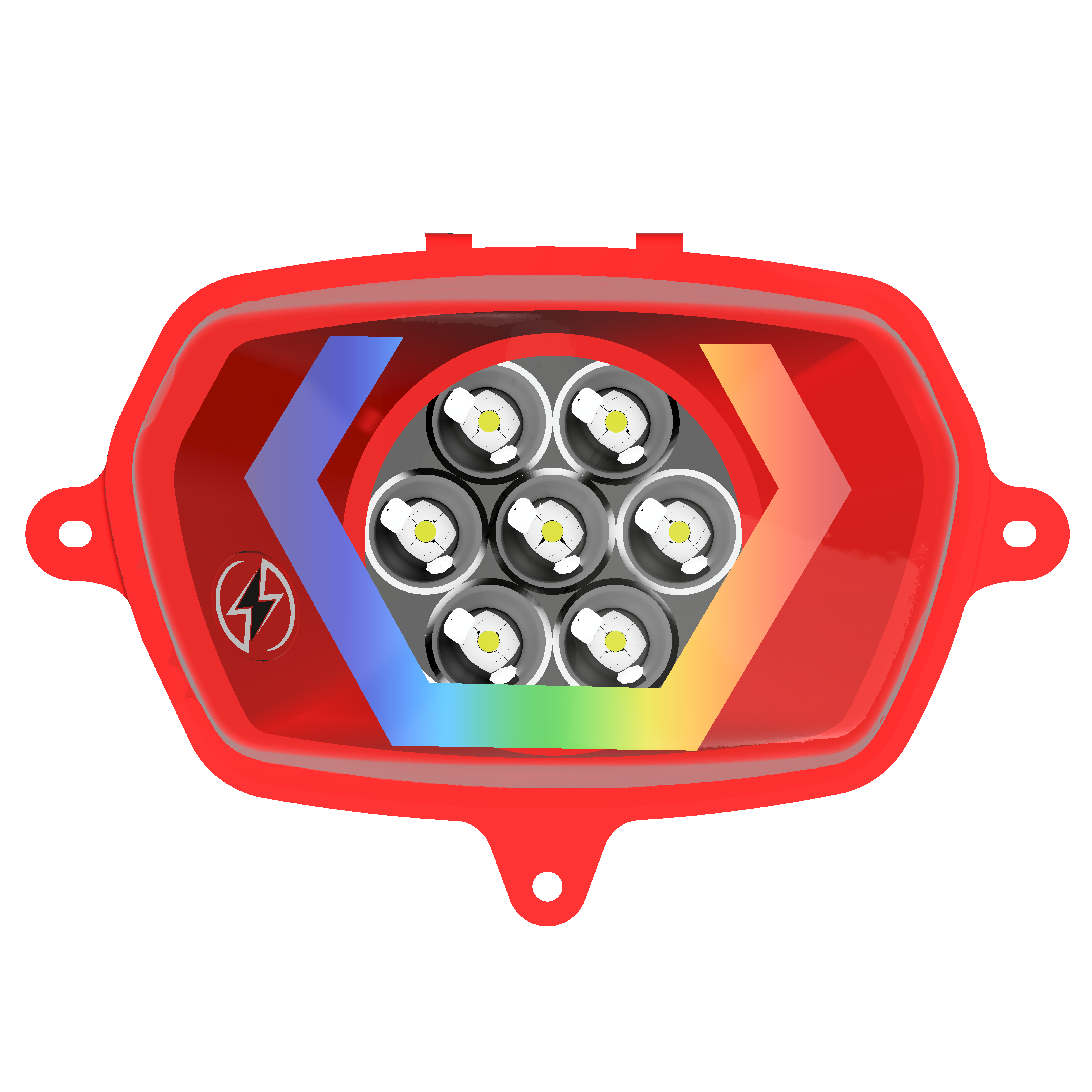 Faro 7 LED Energy Hexagonal