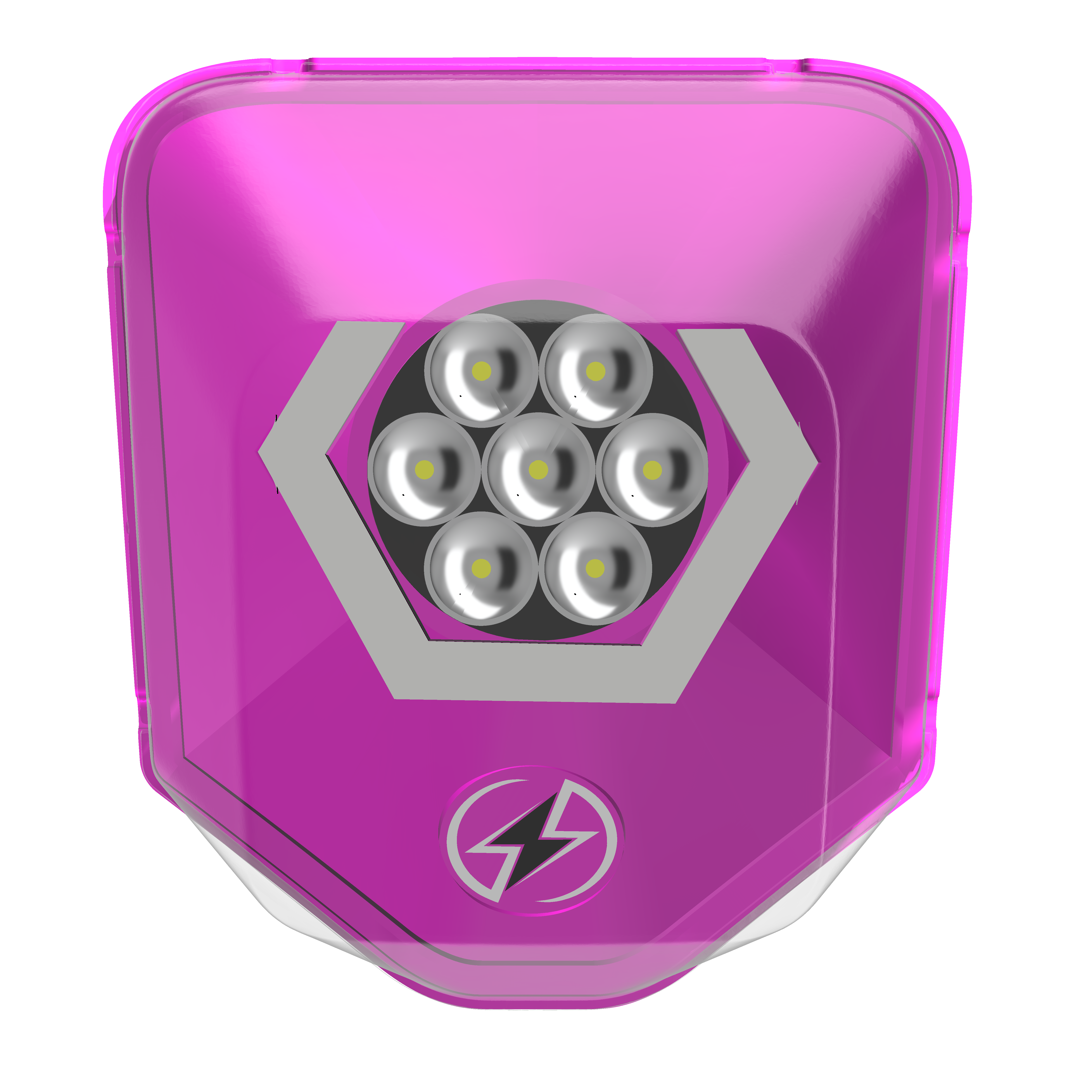Faro 7 LED Energy Hexagonal HSQ Bianco