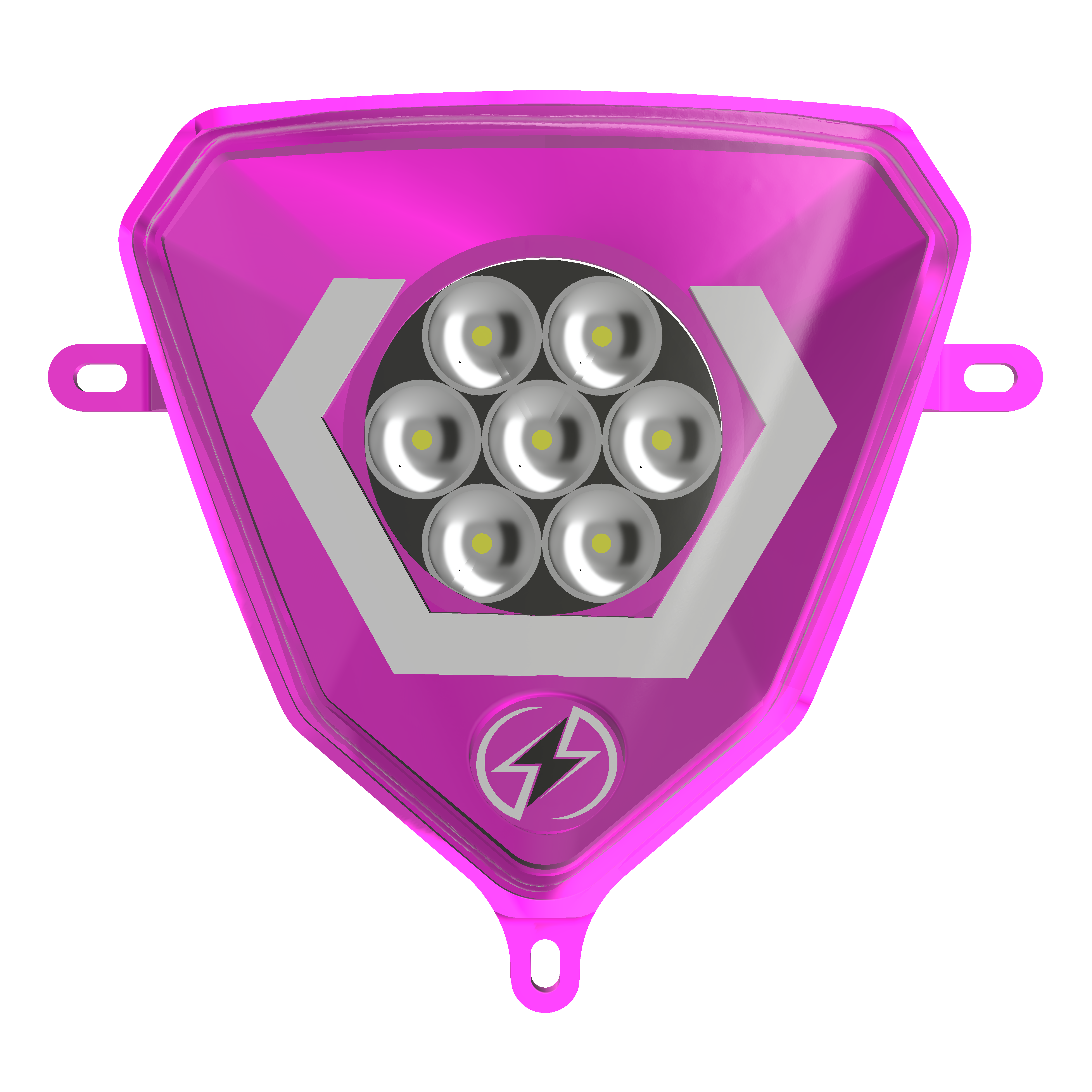 Faro 7 LED Energy Hexagonal Beta Bianco