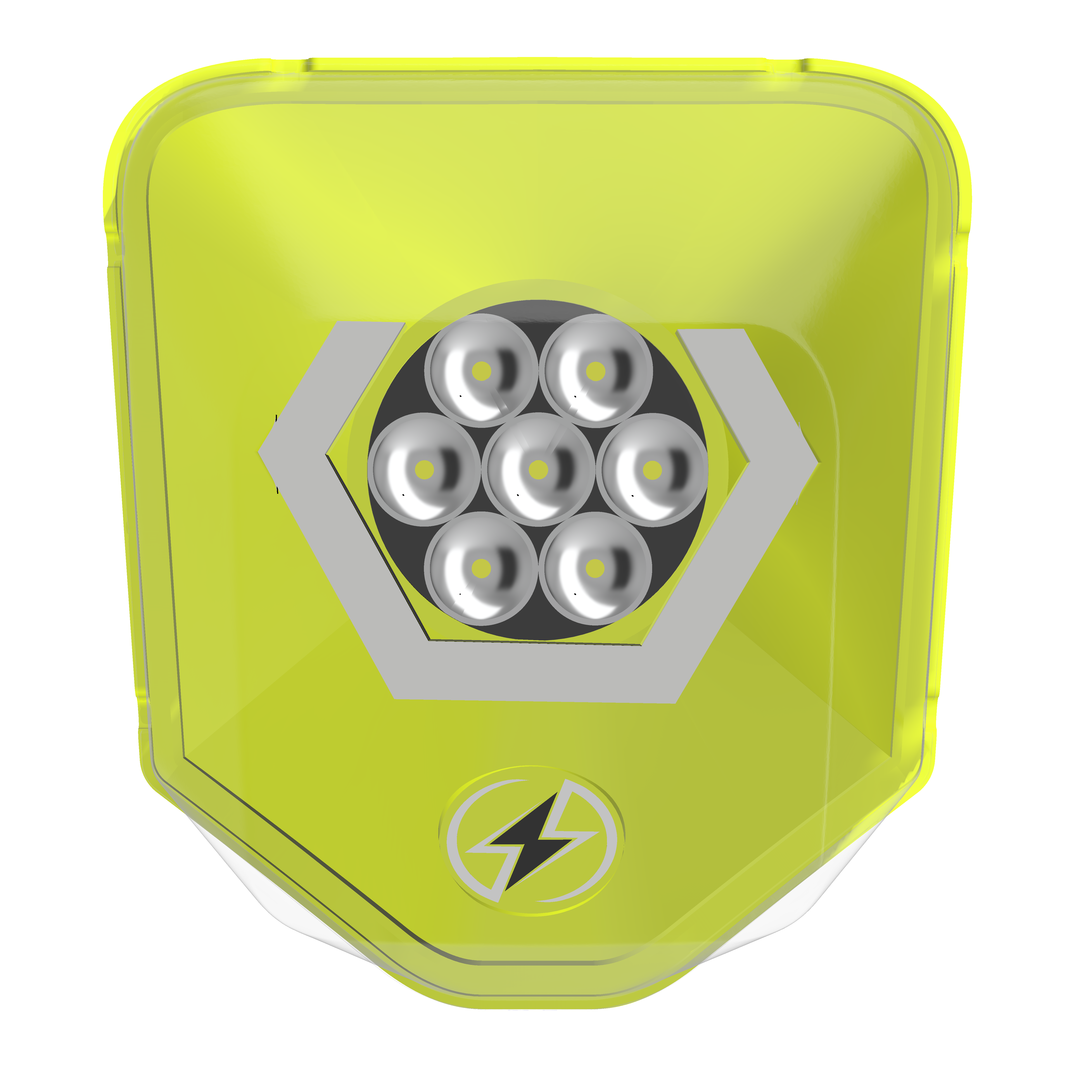 Faro 7 LED Energy Hexagonal HSQ Bianco