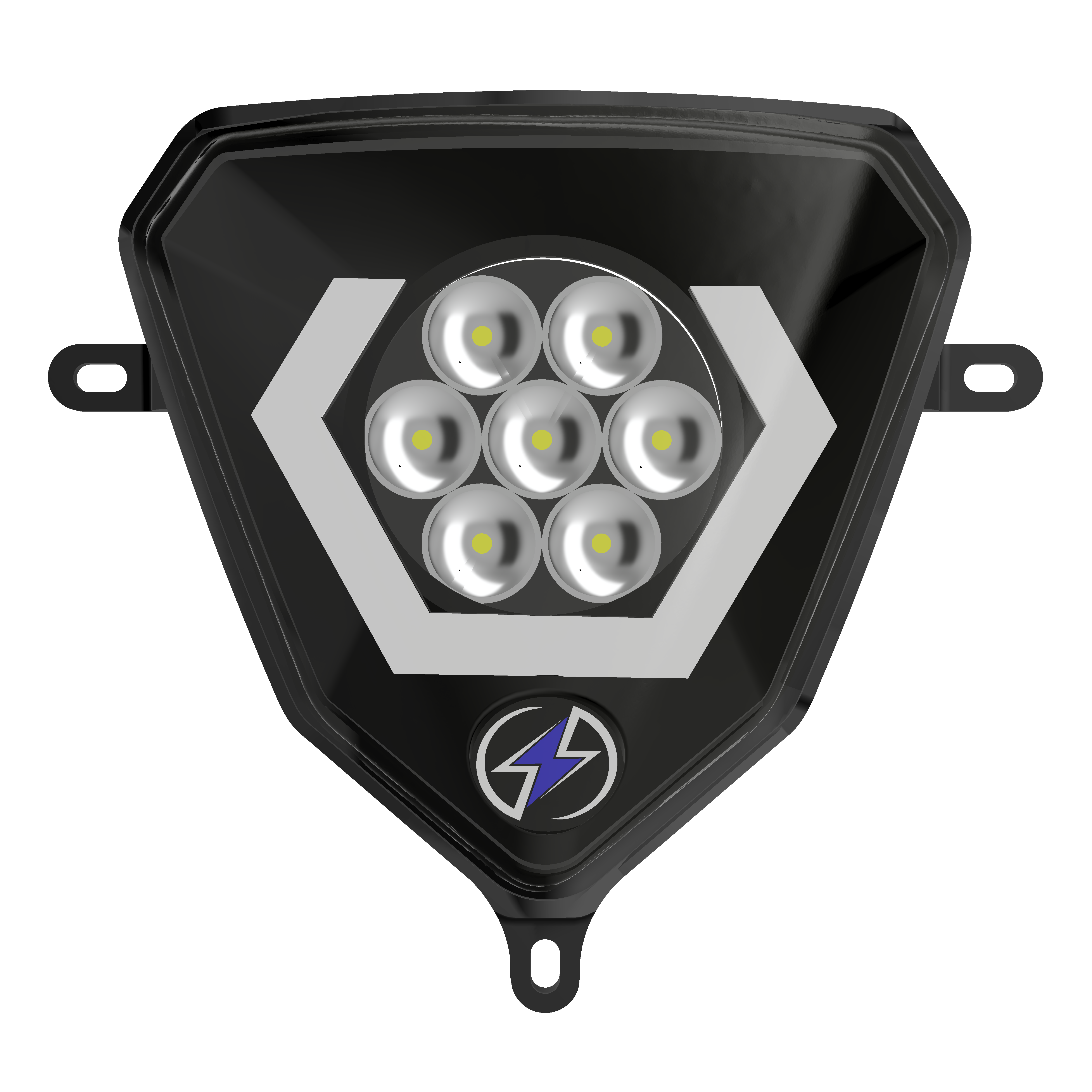 Faro 7 LED Energy Hexagonal Beta Bianco