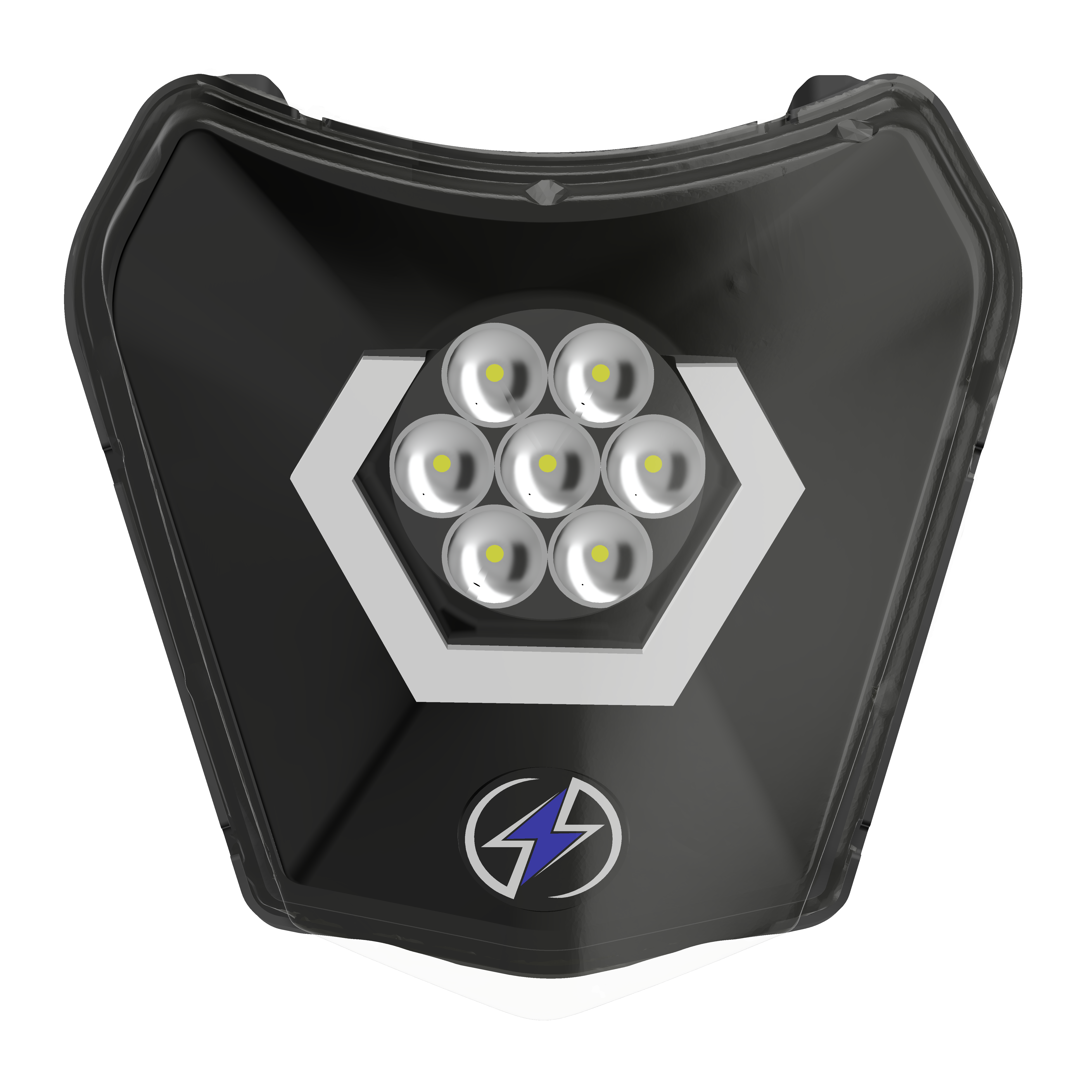 Faro 7 LED Energy Hexagonal KTM Bianco