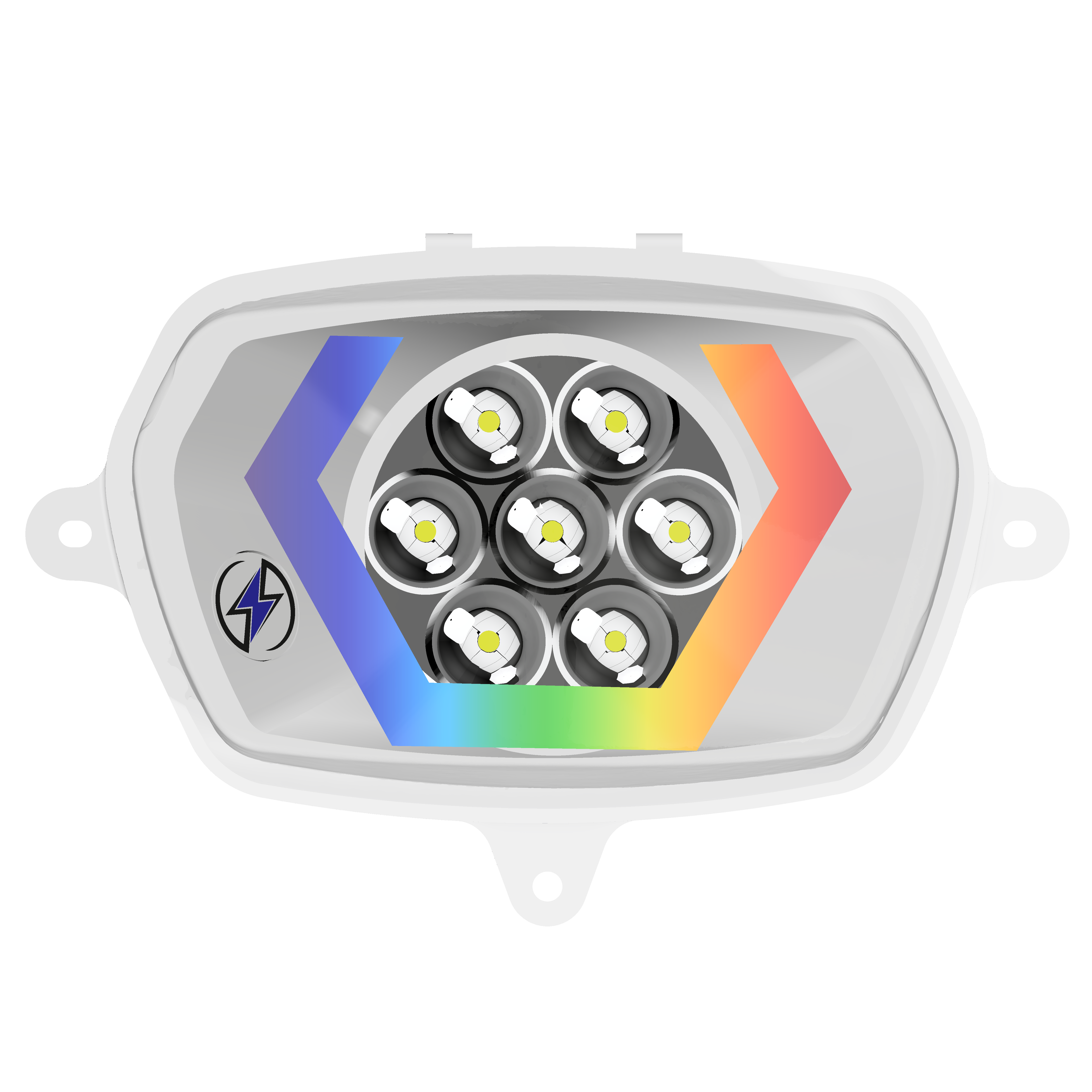 Faro 7 LED Energy Hexagonal