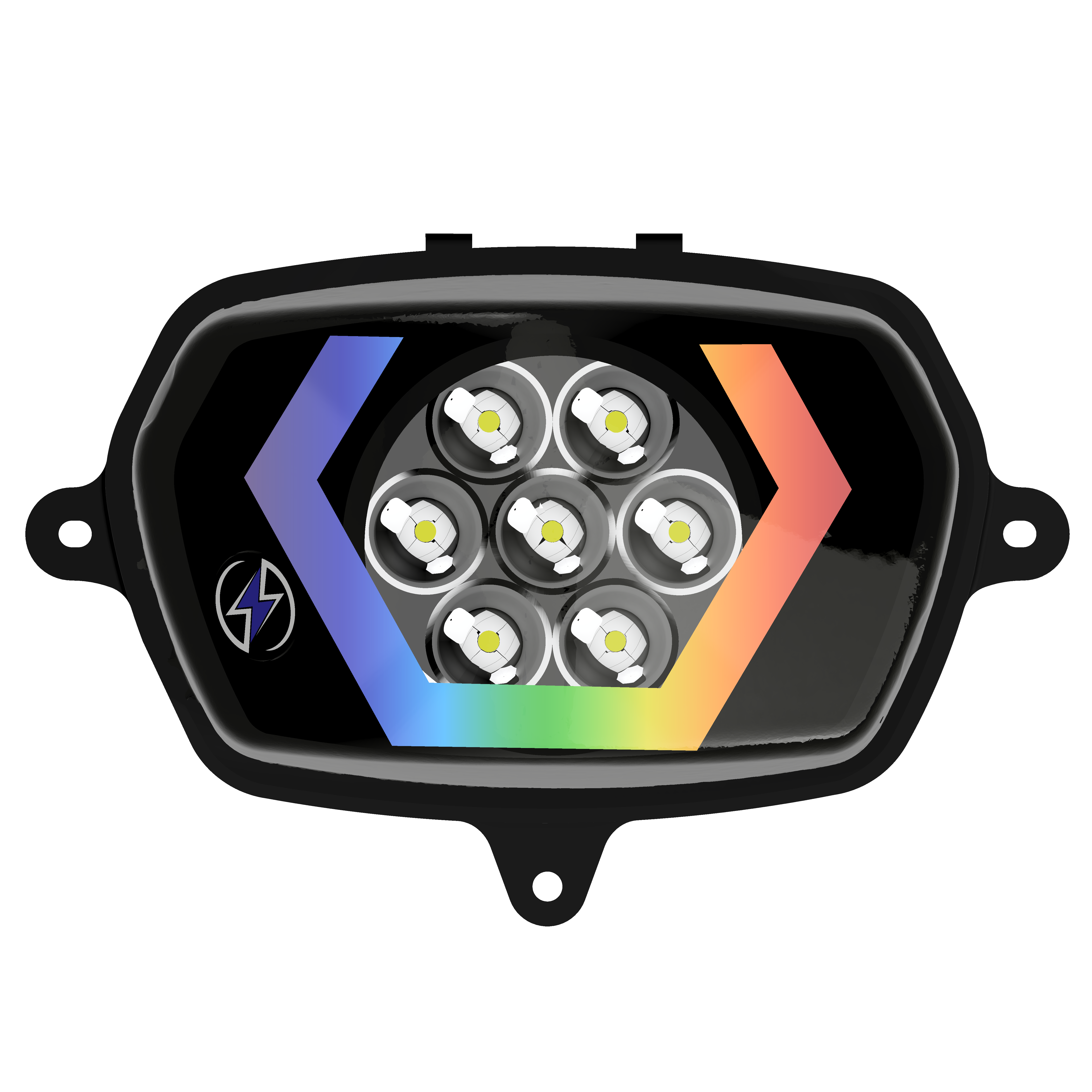 Faro 7 LED Energy Hexagonal