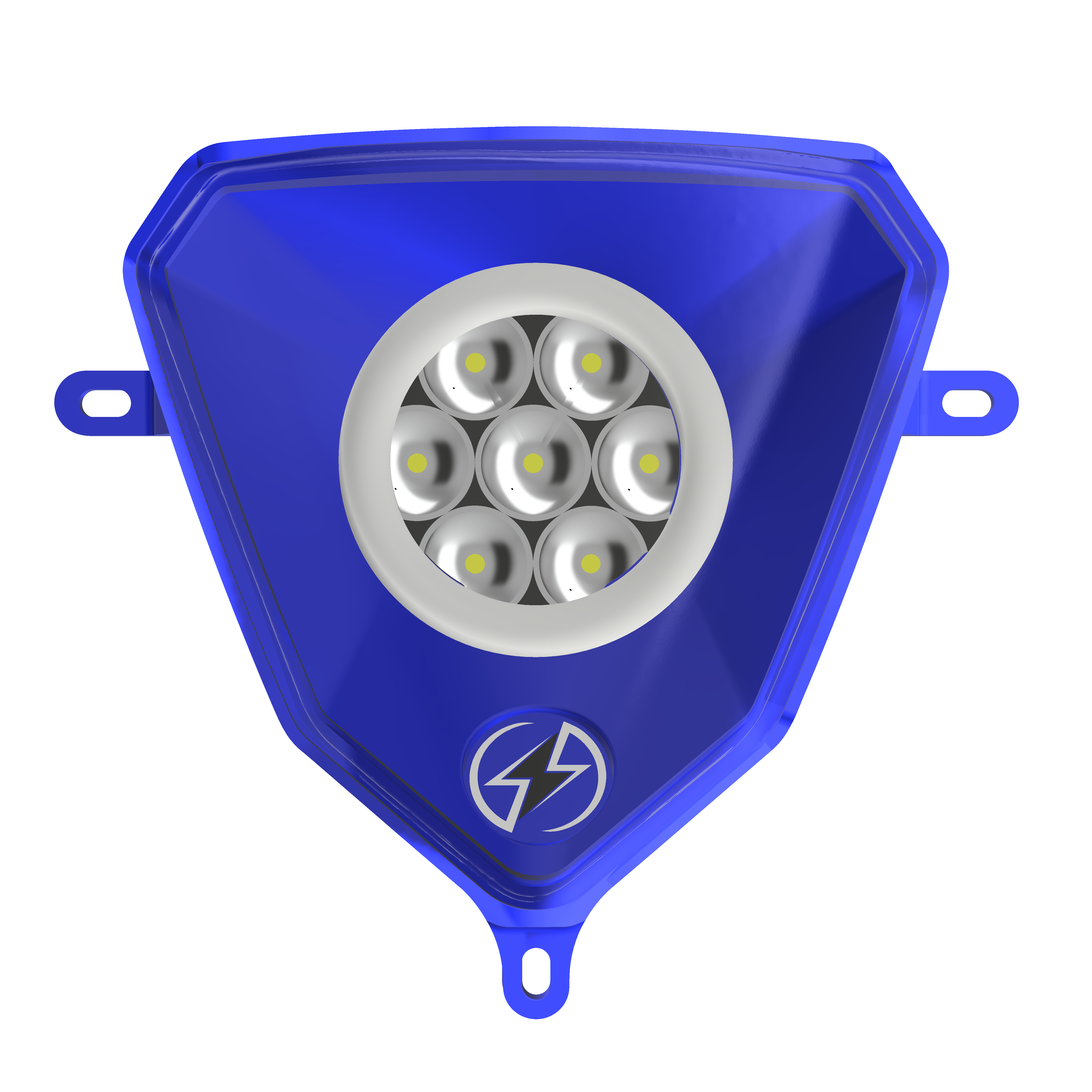 Faro 7 LED Angel Eye Beta Bianco