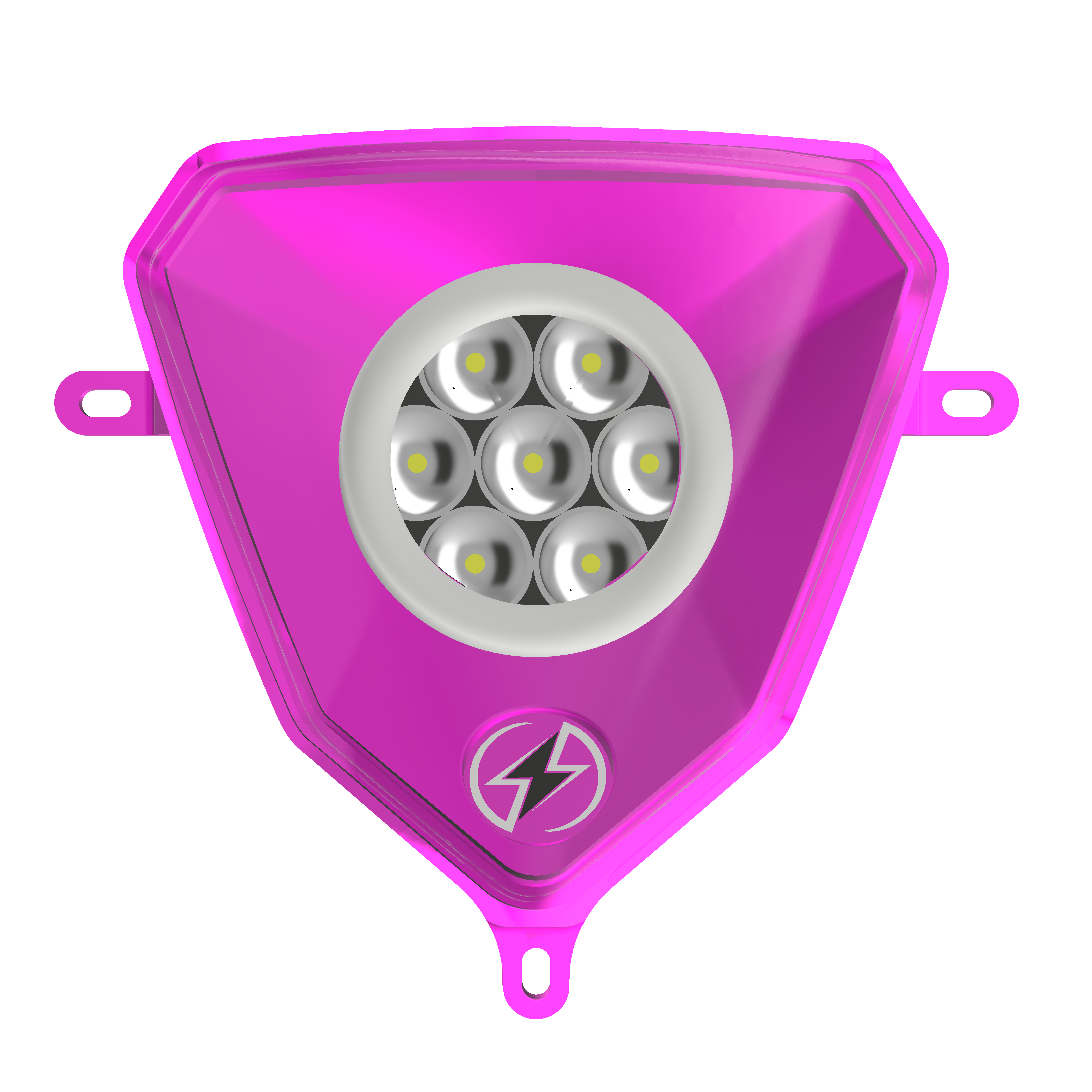 Faro 7 LED Angel Eye Beta Bianco