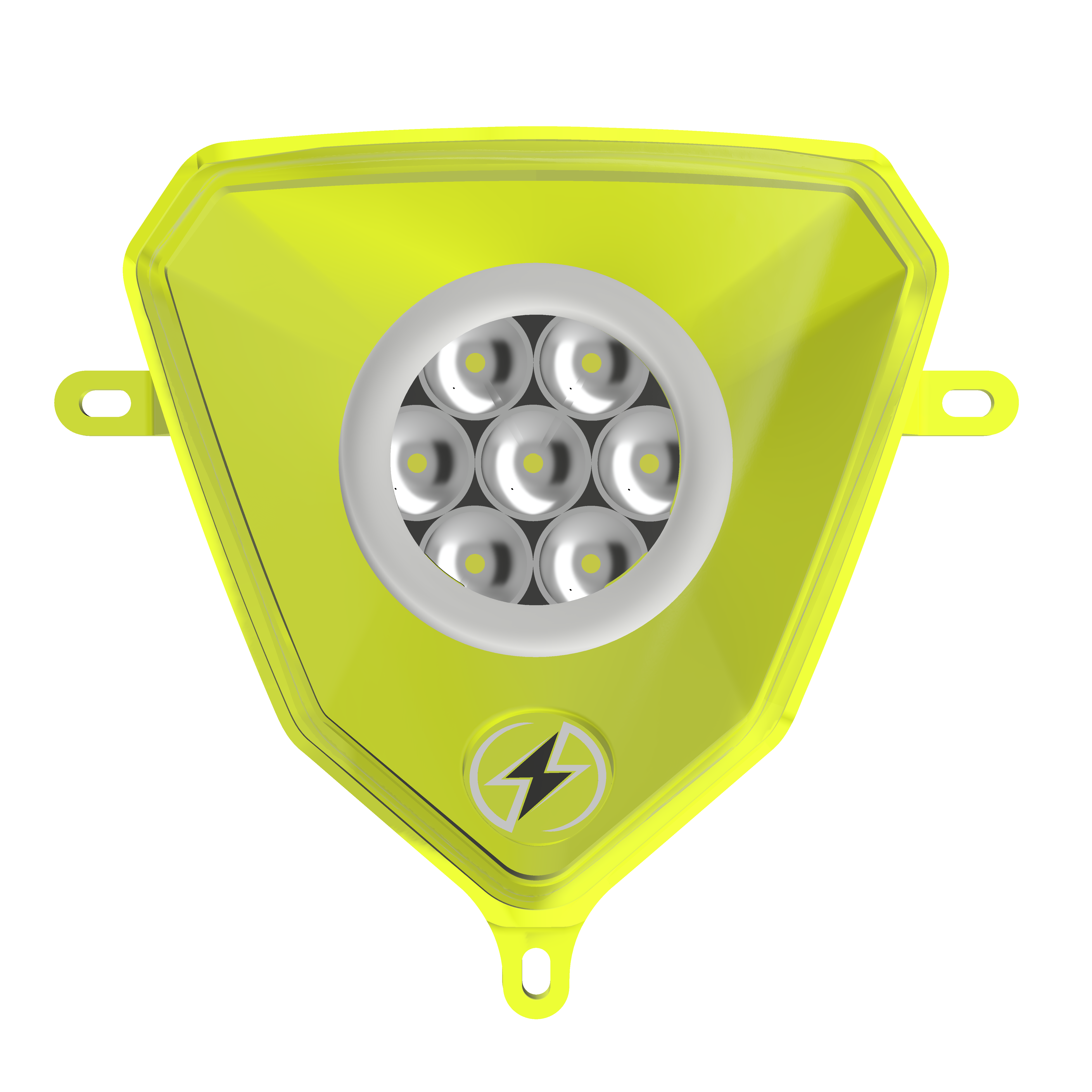 Faro 7 LED Angel Eye Beta Bianco